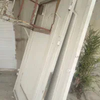 درب پارکینگ آهنی سه لنگه