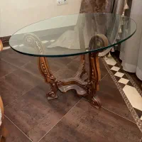 میز جلو مبلی همراه با دو عدد عسلی