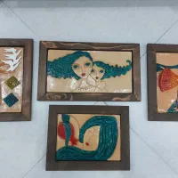 تابلو سفال برجسته