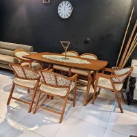 نهار خوری تماما چوپ راش کیفیت شرکتی/ قسطی بدون سود