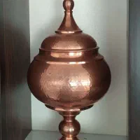 آجیل خوری گنبدی چکش کاری سایز بزرگ