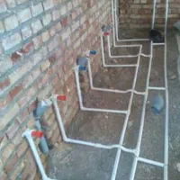 لوله کشی آب و فاضلاب و برقکاری ساختمان نقد و‌اقساط