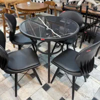 صندلی بامیز گرد سرامیکی رستورانی پلاستیکی صدفی غذا