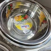 آبکش و لگن استیل یونیک حاجی ارزانی