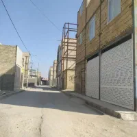 زمین با مجوز 2نیم طبقه رو پیلوت