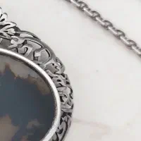 گردنبند نقره رکاب نادعلی
