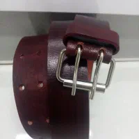 کمر بند چرم اصل بلغاری زرشکی