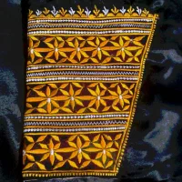 شلوار نخی و گل قشمی