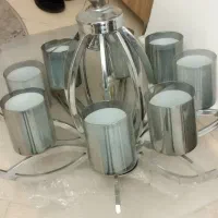 لوستر ۸شاخه به همراه یدونه تکی