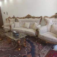 فروش مبل سلطنتی چوب ۹ نفره درحدنو