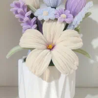 سفارش گلدان پیپ پاک کنی
