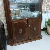 ویترین چوبی با کا  پتینه