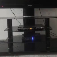 میز تلوزیون شیشه ای
