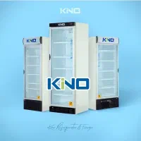 برند یخچال فریزر کینو KINO استیکر بستنی