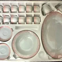 سرویس چینی ۱۲ نفره ۱۰۲پارچه آکبند زرین