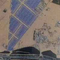 زمین پشت اتوبان