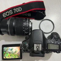 فروش کنن 70dهمراه لنز stm18-135