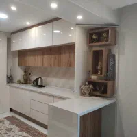 کابینت مینیمال و دقت به جزئیات پروژه با پالادیوم