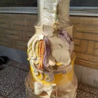 ماکت کیک اسب تک شاخ یونیکورن