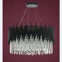 لوستر اسپانیا قطر ۵۰ دارای ریموت و لامپ led