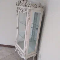 مینی بوفه معرق کاری شده با چوب راش