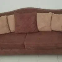 مبلمان راحتی پنج نفره با جلو مبلی