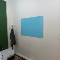 تخته وایت برد شیشه ای ABADBOARD سایز 120x90 مگنتی