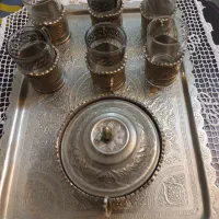 یک دست سرویس چای خوری قدیمی