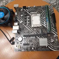 مادبرد h610 mk ddr4  دو عدد رم ۸ گیگ ۳۲۰۰ کورشیال