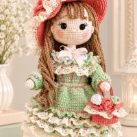عروسک های دستبافت