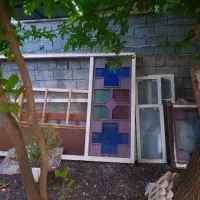 در و پنجره چوبی دسته دوم