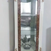 بوفه تمام چوب رنگ شیری