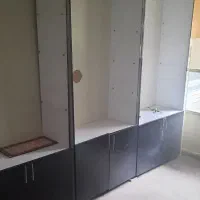 دکورقفسه دار mdf مغازه و استند آکاربو ۶مخزنه اجیل