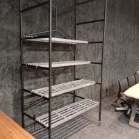 داربست فلزی متحرک چرخدار سه پله (نردبان داربستی)