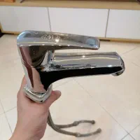 شیر روشویی با کیفیت و براق در حد نو