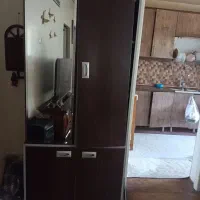 جاکفشی ام دی اف و میز عسلی چوبی