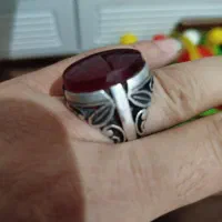 انگشتر نقره مردونه