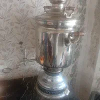 سماور برنجی گازی