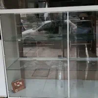 ویترین با میز پاچال کشودار