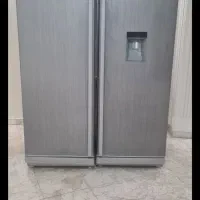 یخچال دوقلو خیلی شیک وتمیز ودرحدصفر