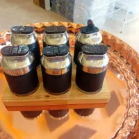 ست جا ادویه با زیره چوبی شیک و کاربردی