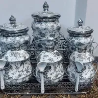 دو سرویس پا سماری وارداتی . لطفا ورق بزنید