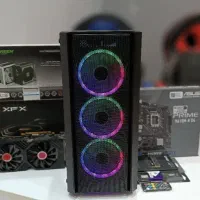 کیس گیمینگ نسل 12 با گرافیک RX580 8gig ddr5