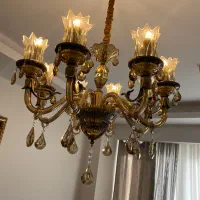 لوستر ۸ شاخه وارداتی