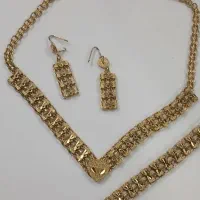 سرویس زنانه تراش گل طرح طلا