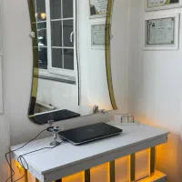 ست آینه کنسول  لاکچری برای آرایشگاه