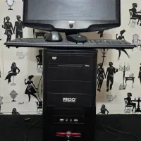 کامپیوتر PC .کیس.مانیتور.کیبورد