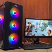 کامپیوتر سوپرگیمینگi5رم16گیگDDR5گرافیک باضمانتD444