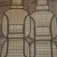 یک جفت عرقگیر حصیری صندلی خودرو