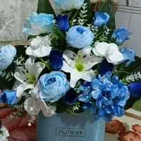 ۳ عدد باکس گل ابی
